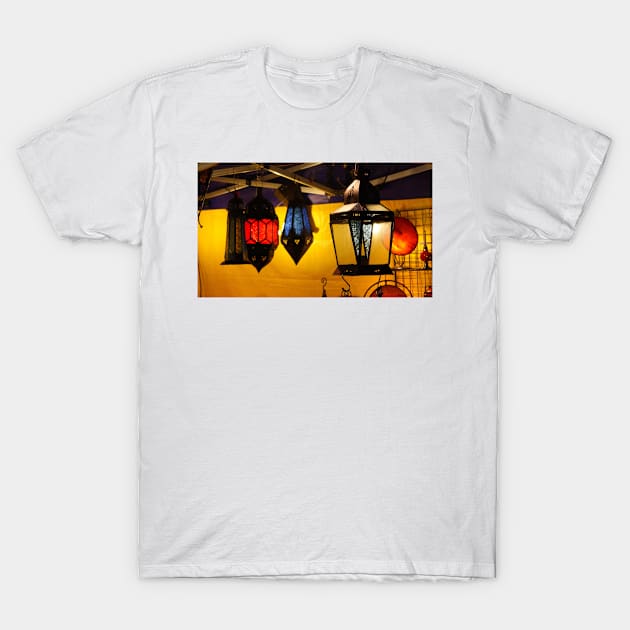 Milan. Street Market, Lamps 2010 T-Shirt by IgorPozdnyakov